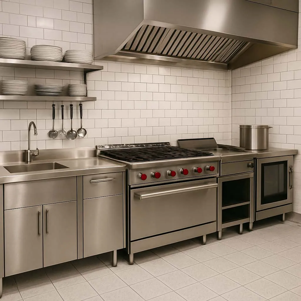 Kaizen BOIH Commercial Kitchen Tile White Kitchen